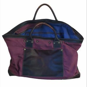 Cole Haan Weekend Bag Leather Trim